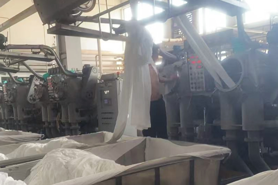 Bojanje tvorničke proizvodnje-sivo platno u cilindar