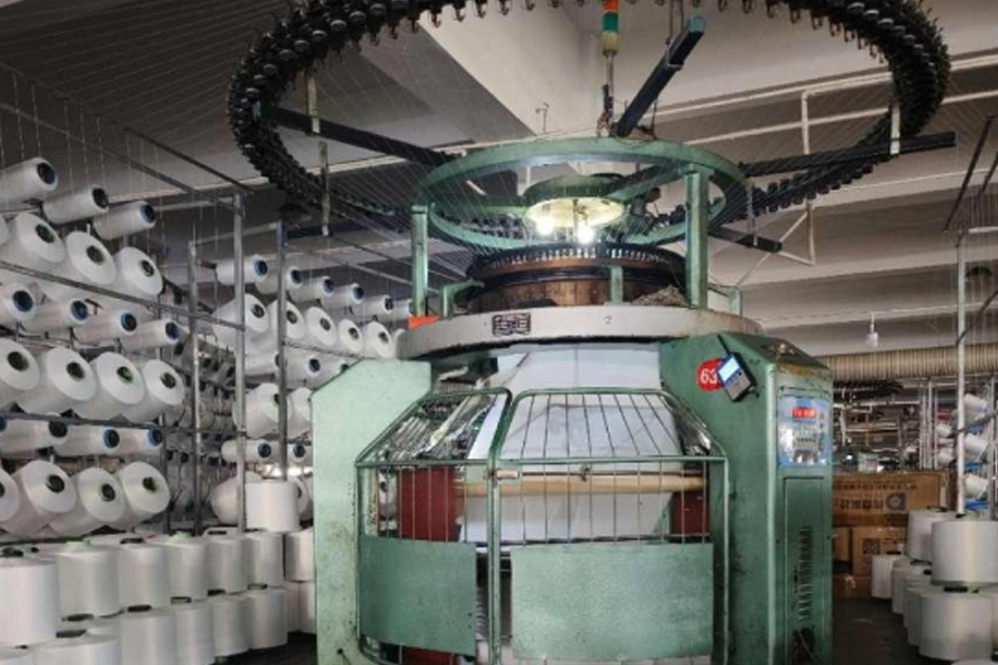 Proizvodni model od sive tkanine-visoka stopa jednostrano