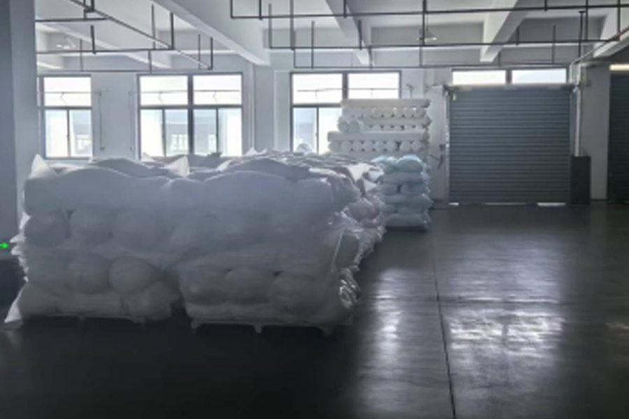 Područje od proizvodnje do isporuke sive tkanine