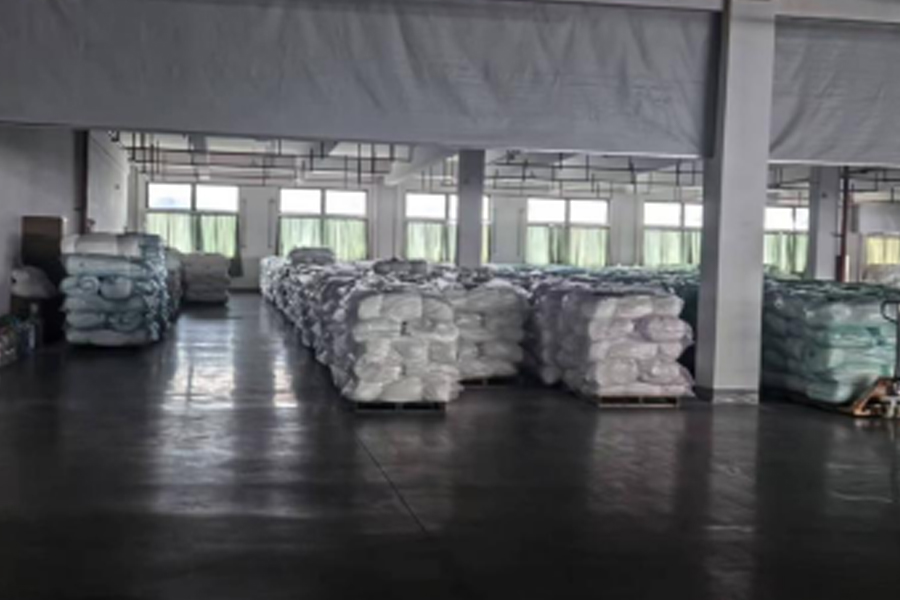 Proizvodnja sive tkanine - prostor za gotove proizvode