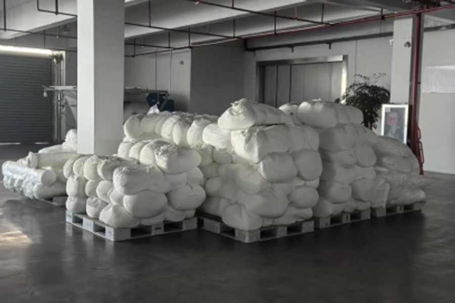 Proizvodnja sive tkanine - tranzitno područje sive tkanine