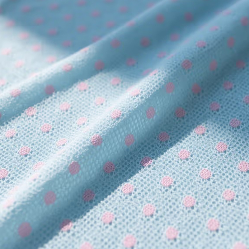 Dot mesh Birdseye tkanina